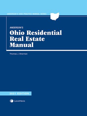 cover image of Anderson's Ohio Residential Real Estate Manual
